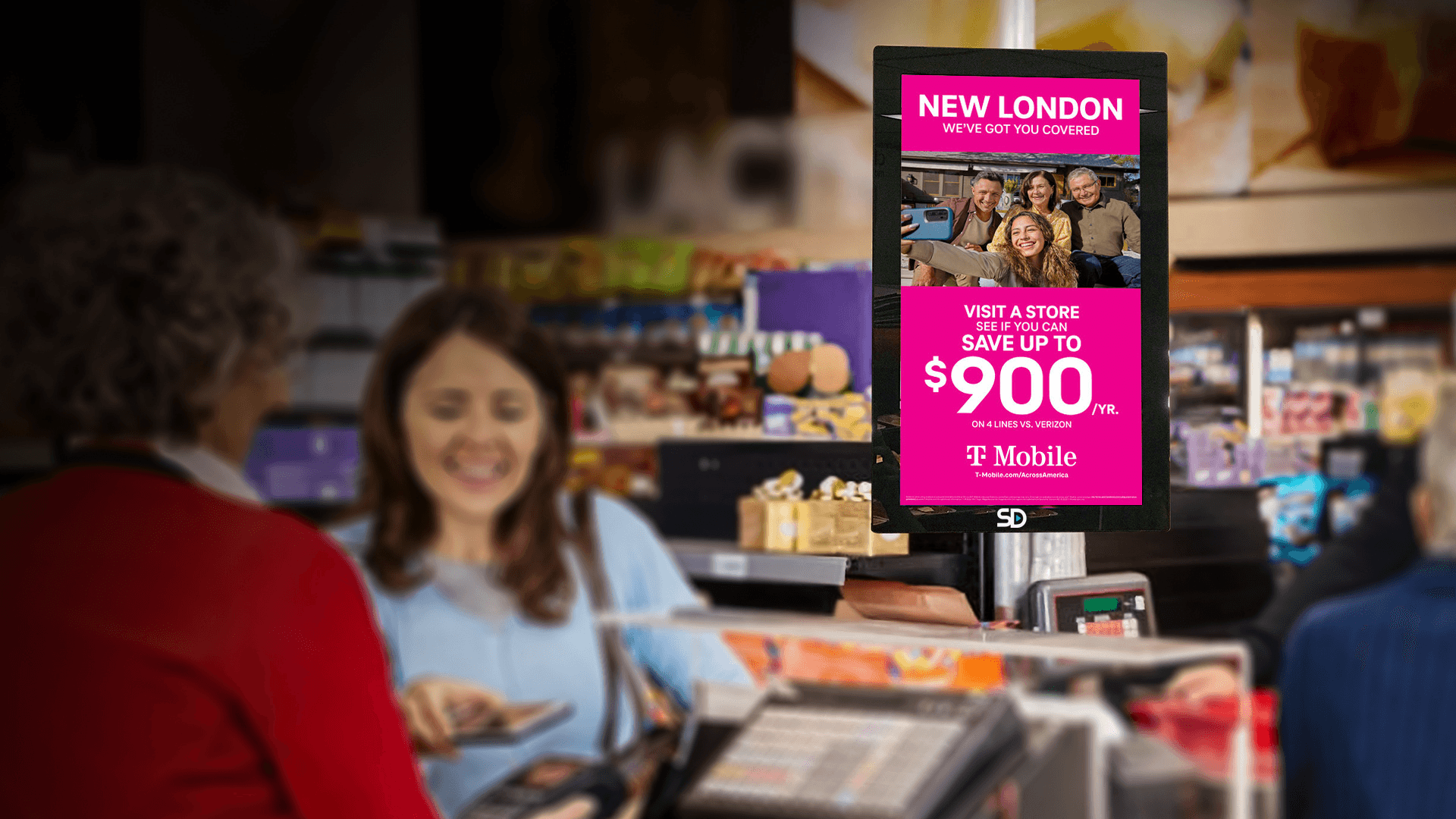 Located in Convenience Stores, Grocery Stores, Pharmacies, Urban Panels & Casual Dining